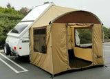 Rockwood A Frame Trailer Side Tents Tan/Brown Trim