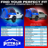 Pittman Outdoors Easy-Up Truck Tent for Mid Size 5.0' 5.2' Bed