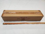 Nucamp T@B 320 Teardrop Trailer Visor Silver/Sunset Red Trim in box
