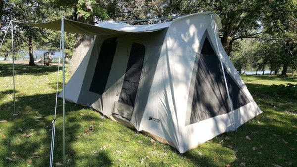 Kodiak Canvas 10 x 10 ft. Flex-Bow VX Canvas Camping Tent