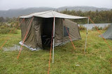 Oztent Side Awning Attached to RV