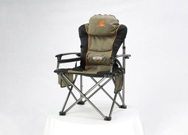 Oztent King Kokoda HotSpot Chair Heated Lumbar Camp Chair