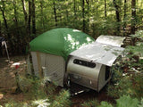 PahaQue 10x10 Screen Room Tent & Teardrop Trailer