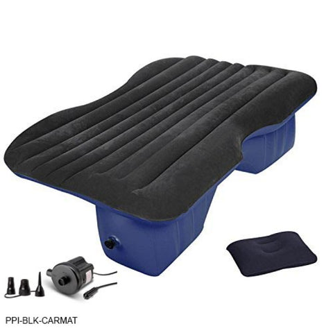 Car Rear Seat Air Mattress Includes Air Pumps