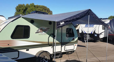 R POD Trailer Canopy Side View