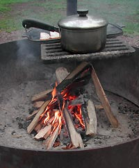 How to TIPS for Camp Cooking Over an Open Fire