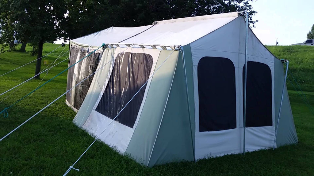 Removing Mildew from a Canvas Tent