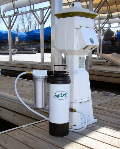 RV SoftCell "Slim" Portable Water Softner