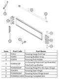 Instruction sheet for the Foxwing nylon hinge insert