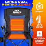 heated camping chair