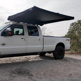 Pittman Outdoors 2.0M Easy Open Overlanding Side Awning with Gas Strut Assistance with Built-in LED Lighting