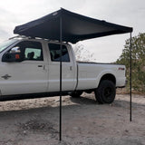 Pittman Outdoors 2.0M Easy Open Overlanding Side Awning with Gas Strut Assistance with Built-in LED Lighting