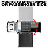 Pittman Outdoors 2.5M Easy Open Overlanding Side Awning with Gas Strut Assistance with Built-in LED Lighting