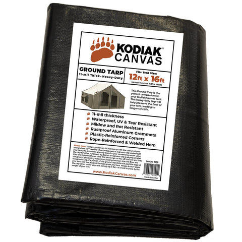 Kodiak Canvas 12x16 Ground Tarp 1716