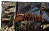 Kodiak Canvas Tarp 12x12 - Imbroidered Kodiak Canvas In