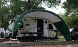 R POD Side Awning - Forest Green Trim