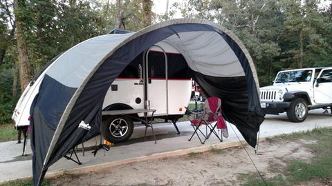 Little Guy Mini Max teardrop trailer Awning