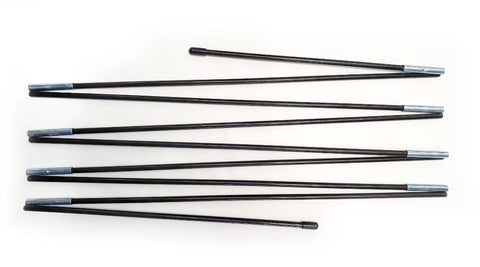 226 Inch Rubber Tip Pole Set for TAB Visor Models