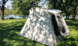 Kodiak Canvas Tent 10x10 Deluxe  Rear View