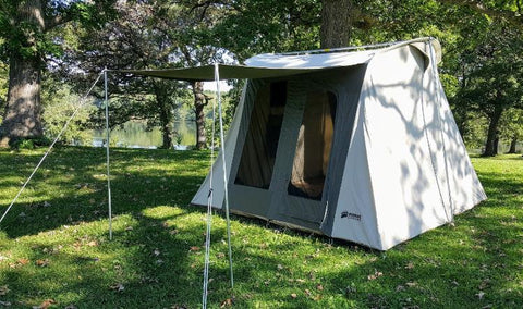 Kodiak Flexbow Canvas Tent 10x10 Deluxe