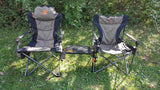 Oztent & Jet Tent Chairs with Adjustable Side Table