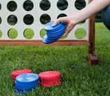 Giant Connect 4 Yard Game Discs