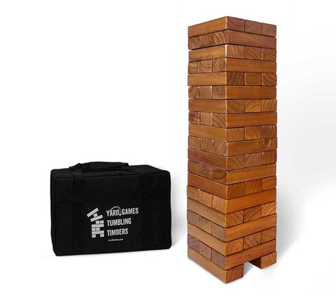 Stained Stacking Timber with Carry Case