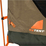 Oztent DS-2 Person Swag Tent Electric Zippered Access 