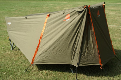Oztent Bunker Pro Tent Cot - Closed View
