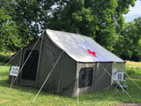 6170 Kodiak Cabin Lodge Tent w A/C Unit on Side