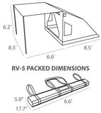 Oztent RV 5 Tent - Dimensions