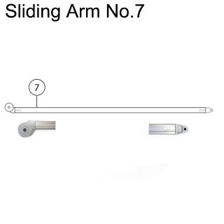 Brace Extrusion with Fittings No.7 (With Screw Kit)