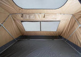 Oztent RX5 Tent - PVC Bathtub Floor & Rear Window Rolled Up