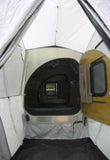 Teardrop Side Entrance Tent - Inside View with Door Open
