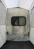Teardrop Side Entrance Tent - Inside View with Door Closed