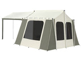 Kodiak Canvas Deluxe Cabin Tent with Awning - Rear