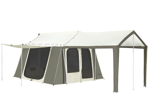 12x16 Cabin Lodge Tent SR (Stove Ready) - Kodiak Canvas