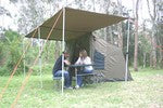 Oztent RV 2-5 Side Awning - Side View